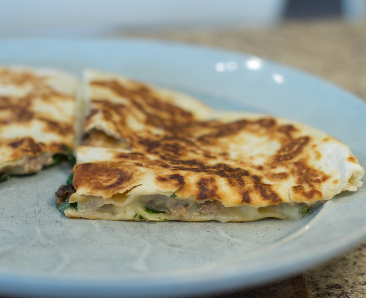 Mini quesadilla's met kaas
