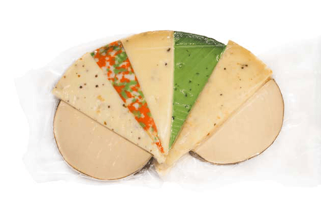 Vacuum packed cheese
