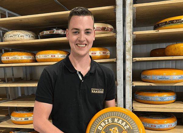 Arjan van Cromwijk of the online cheese shop says hello