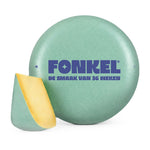 Fonkel 36 weken Extra Belegen kaas, hele kaas met punt