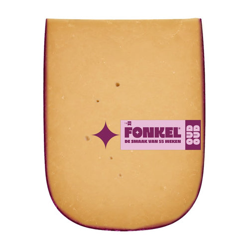 Fonkel 55 weken Oude kaas, doorsnede